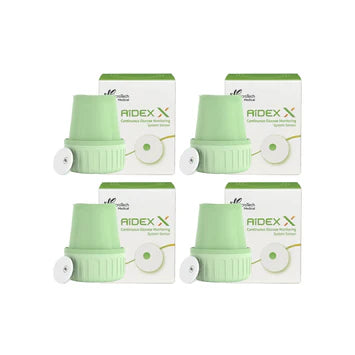 AiDEX  CGM Sensor Offer Package 4 Pcs