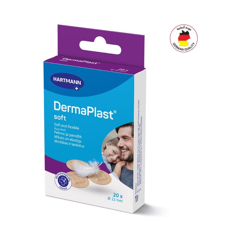 Hartmann DermaPlast Soft Plaster 20 pcs
